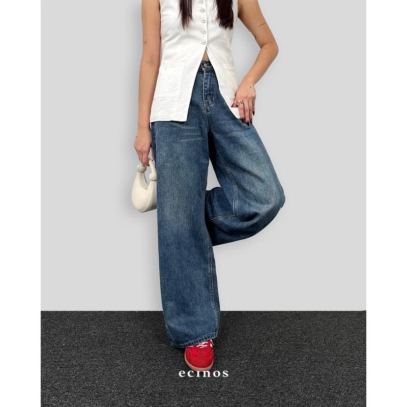 ECINOS - DENIM Wide Jeans 8