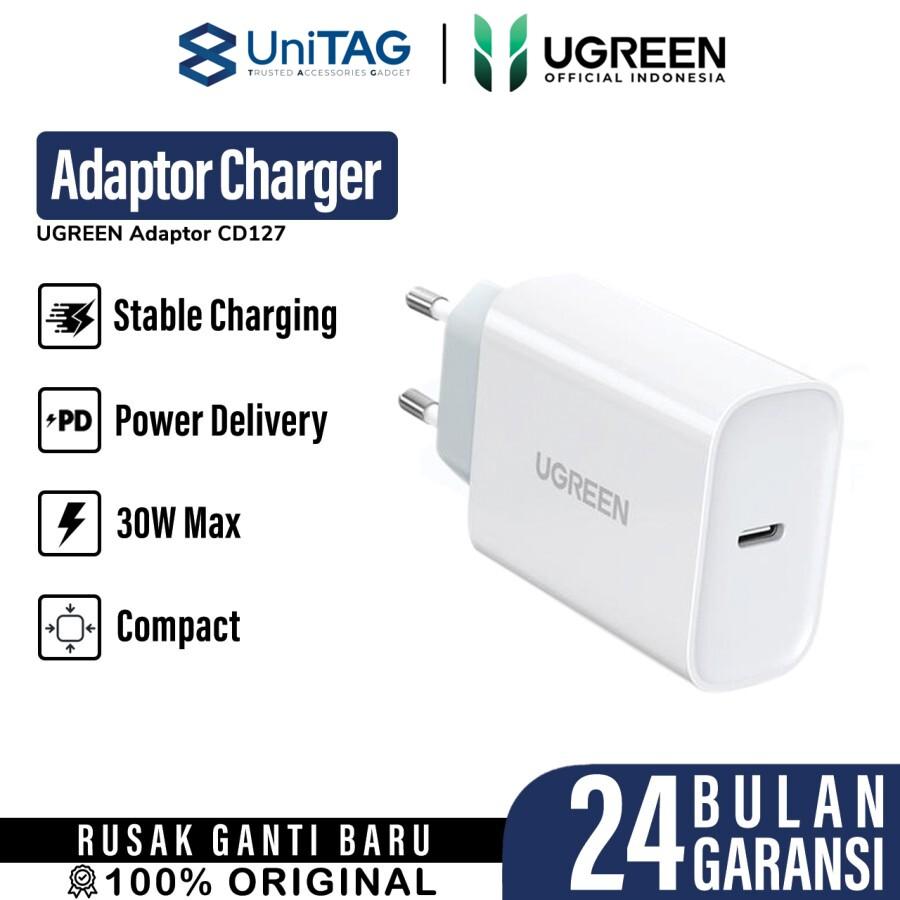 UGREEN Wall Charger 30W 1C - White CD127 70161-1