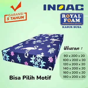 Kasur Busa INOAC / ROYAL FOAM Tebal 20 cm Garansi 5 Tahun