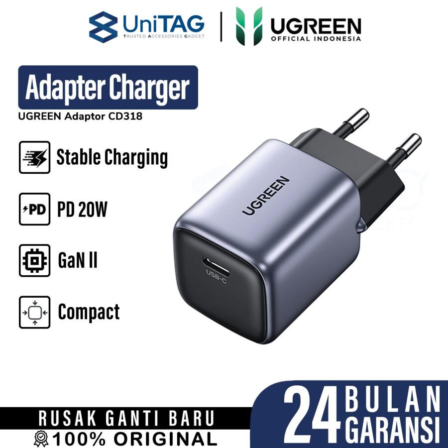 UGREEN Charger EU - 20W - Nexode Mini CD318 90664-1