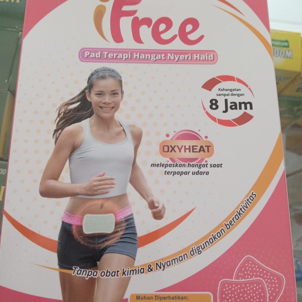 ifree penghangat nyeri haid Pad