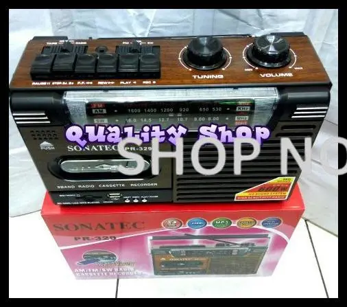 MINI COMPO KASET PITA SONATEC USB SD RADIO