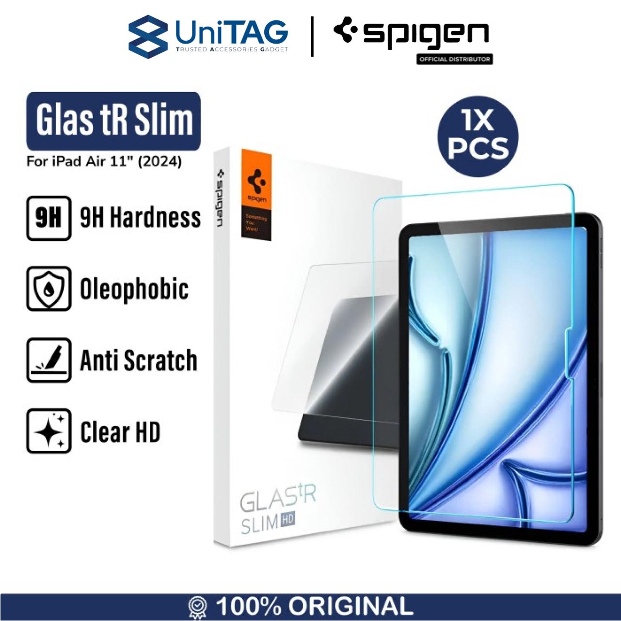 Spigen iPad Air 13" (2024) Tempered Glass 1 Pack Glas.tR SLIM HD - Transparency AGL07802-1