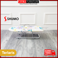 Gambar SHUMO Meja Gosokan Lesehan Hotel | Meja setrika Lipat Besi dari Citra furniture Kota Administrasi Jakarta Pusat 3 Tokopedia