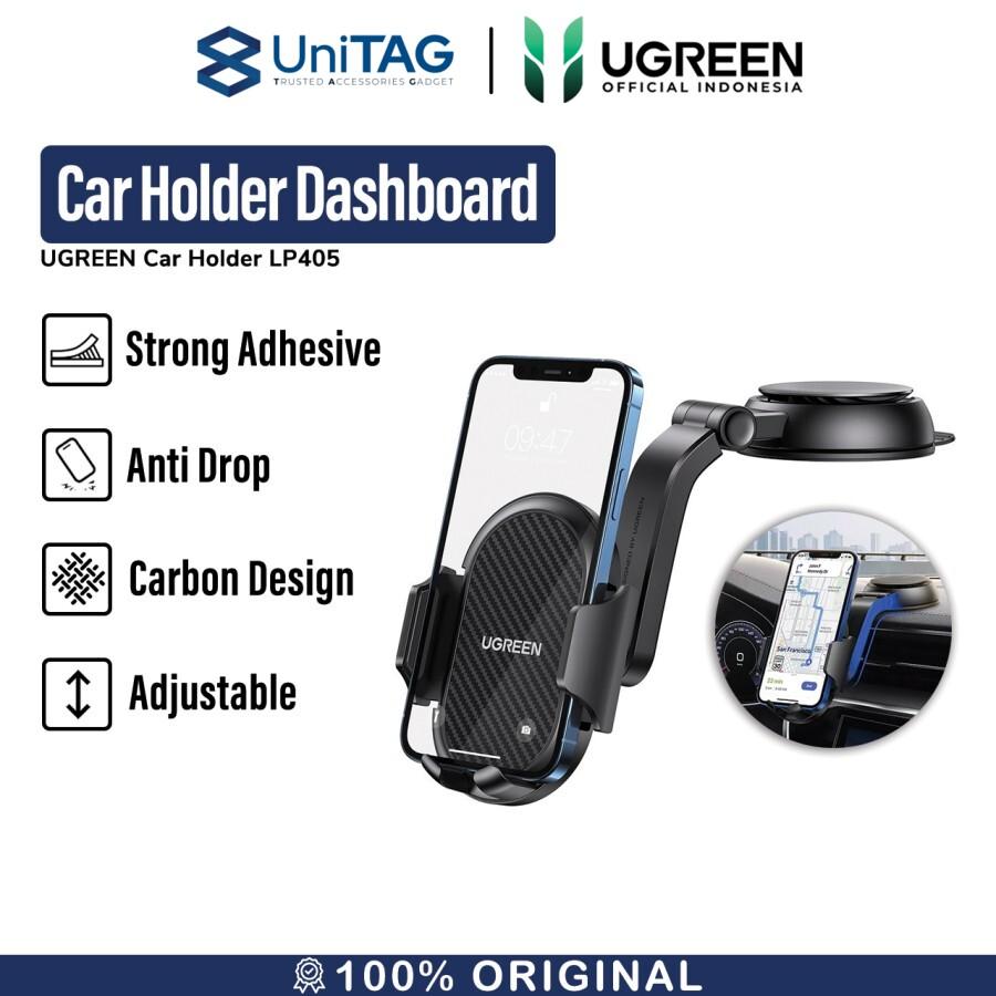 UGREEN Car Charger Air Vent / Dashboard Magsafe 15W - Black CD345 15120-1