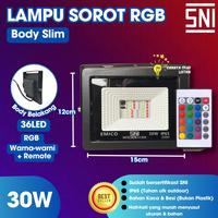 Gambar Lampu Led Sorot 10W Flood Light Lampu Tembak RGB Warna Warni EMICO 10W dari Cahaya Star Listrik Kota Surabaya 1 Tokopedia