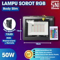 Gambar Lampu Led Sorot 10W Flood Light Lampu Tembak RGB Warna Warni EMICO 10W dari Cahaya Star Listrik Kota Surabaya 3 Tokopedia