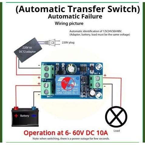 Modul ATS Automatic Transfer Switch AC DC Electronic Failure UPS - Shop ...
