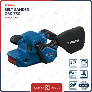 Bosch GBS 750 Belt Sander / Mesin Amplas Sabuk 850W 75 X 533 MM