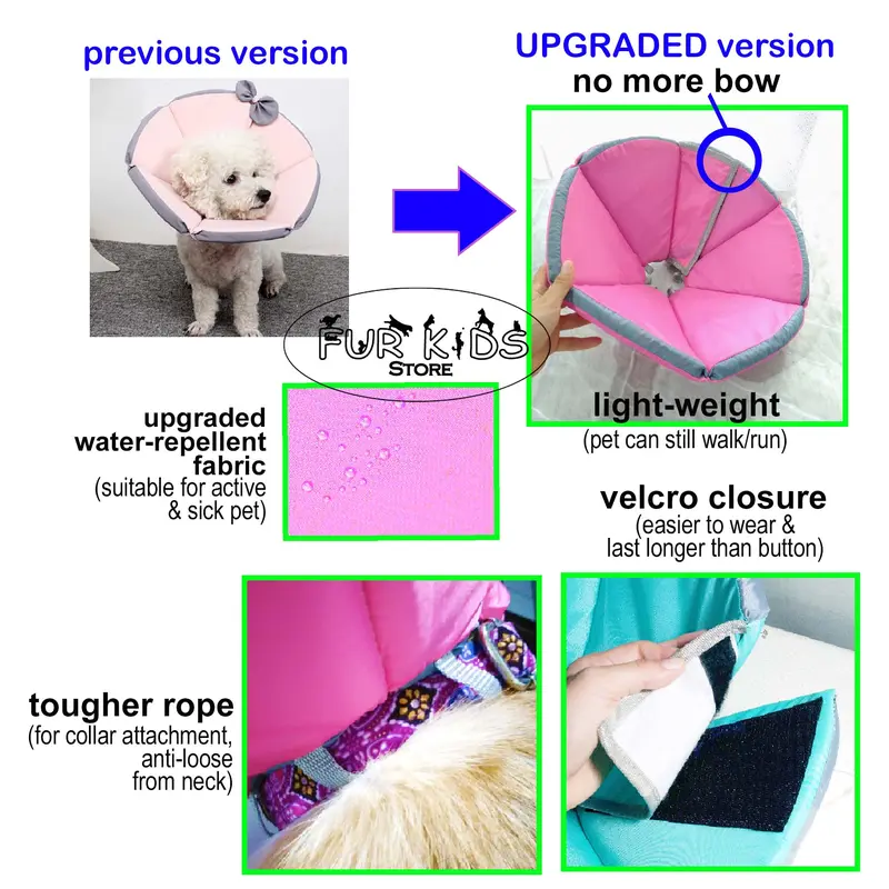 Pet Dog Medical Wound Collar Elizabeth Collar Protective Cone Collar (Anti-Lick Purpose) 1