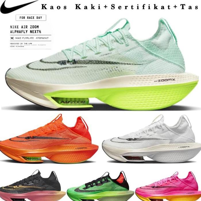Jual Sepatu Running Air Zoom Alphafly Next% Percent 2 Kenya Black