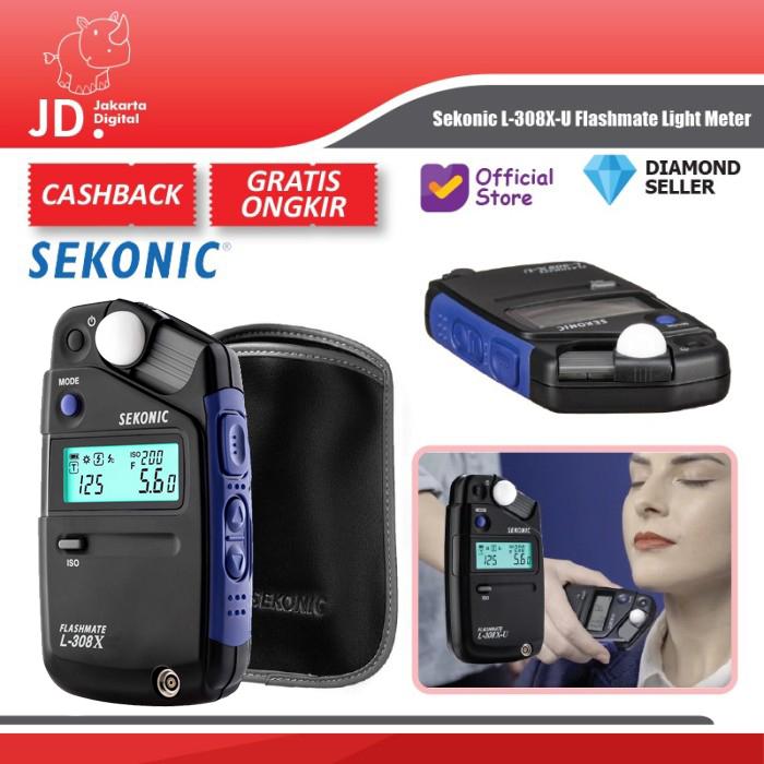 Gambar Sekonic Light Meter L-308X Flashmate / Sekonic L-308X / L 308X / L308X Light Meter - STANDARD dari Jakarta Digital 8 Kota Administrasi Jakarta Pusat Tokopedia