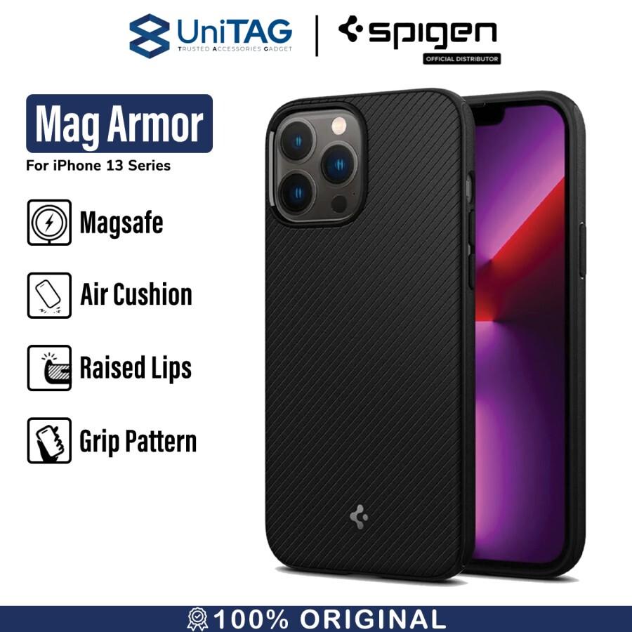 Spigen iPhone 13 Pro Case Mag Armor - Matte Black ACS03281-1