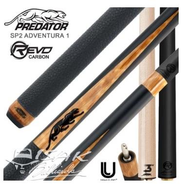 Jual NEW Predator SP2 Adventura 1 Pool Cue - Revo Carbon 314-3