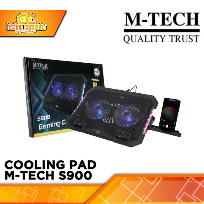 Gambar COOLINGPAD M-TECH S900 Notebook CoolingPad Up to 17inch dari Techno Computer Bali Kota Denpasar Tokopedia