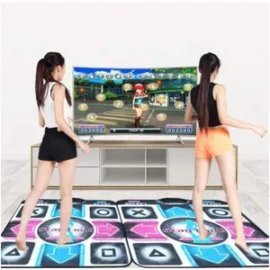 DANCE GAME DDR PC, Karpet Matras DDR dance, Dance Revolution Anti Slip USB PAD, PUMP GAME DDR DANCE
