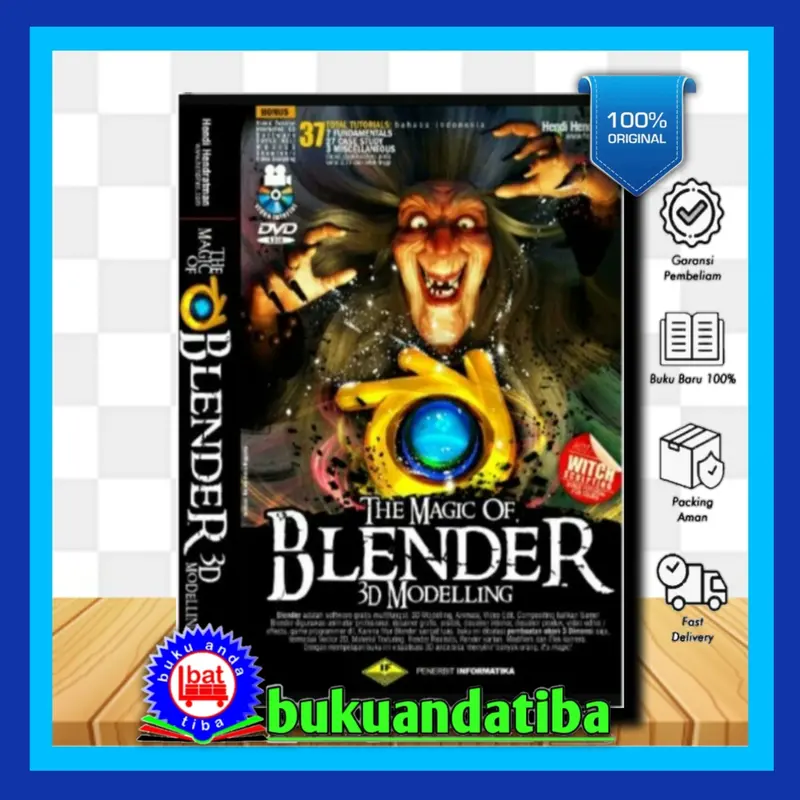 THE MAGIC OF BLENDER 3D MODELLING 37 TOTAL TUTORIALS + DVD 0