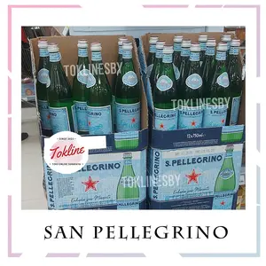 [ 1 Karton isi 12 ] S' Pellegrino San Pellegrino Sparkling Mineral Water 500ml 750ml