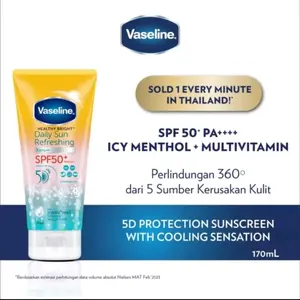 Vaseline SPF 50 DAILY REFRESHING SUNSCREEN SERUM