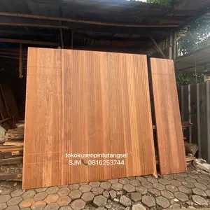 pintu kayu Merbau Papua oven  pintu merbau -kusen pintu anti rayap kwalitas premium