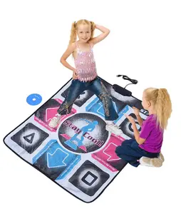Karpet Matras DDR dance, Dance Revolution Anti Slip USB PAD, PUMP GAME DDR DANCE, DANCE GAME DDR PC