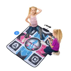 Karpet Matras DDR dance, Dance Revolution Anti Slip USB PAD, PUMP GAME DDR DANCE, DANCE GAME DDR PC