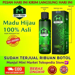 Madu Hijau 100% Asli Obat Herbal Asam Lambung dan GERD