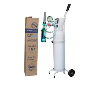 Trolley Oxygen 1K | Trolley Oksigen 1M3 | 1 Set Troli Medis 1 Kubik