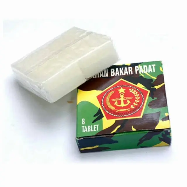 Kompor Parafin Parapin TNI Bahan Bakar Padat Survival
