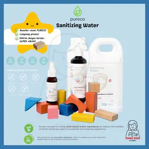 PURECO Multipurpose Sanitizing Water Sanitizer Tangan Alat Makan dan Mainan Aman untuk Bayu