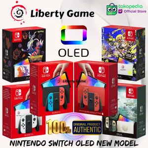 Nintendo Switch OLED Model Version Console / Mesin Baru Original Switch Oled / Switch OLED