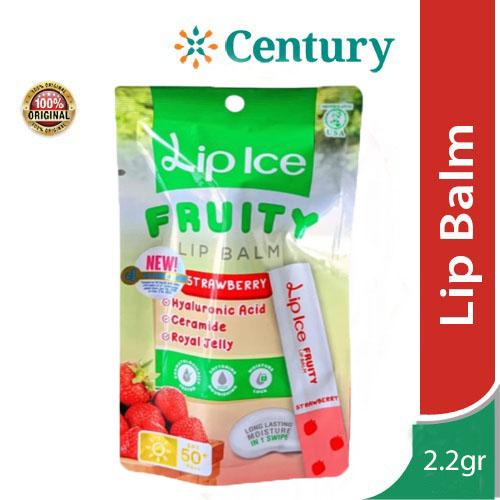 Gambar Lip Ice Strawberry Spf15 2.2 gr / Lip Balm / Pelembab bibir dari Century Healthcare Express Kota Administrasi Jakarta Barat Tokopedia