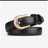 Gambar Gesper Ikat pinggang Belt wanita Vintage Bahan PU kulit tebal - Hitam dari NHM Online Kota Bekasi 3 Tokopedia
