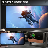 Gambar EZZRALE X STYLE HOME PRO 5500 Lumens ( 450 ANSI ) Smart Android Projector 9.0 - HomePro+Free80" dari EZZRALE Kota Administrasi Jakarta Barat 4 Tokopedia