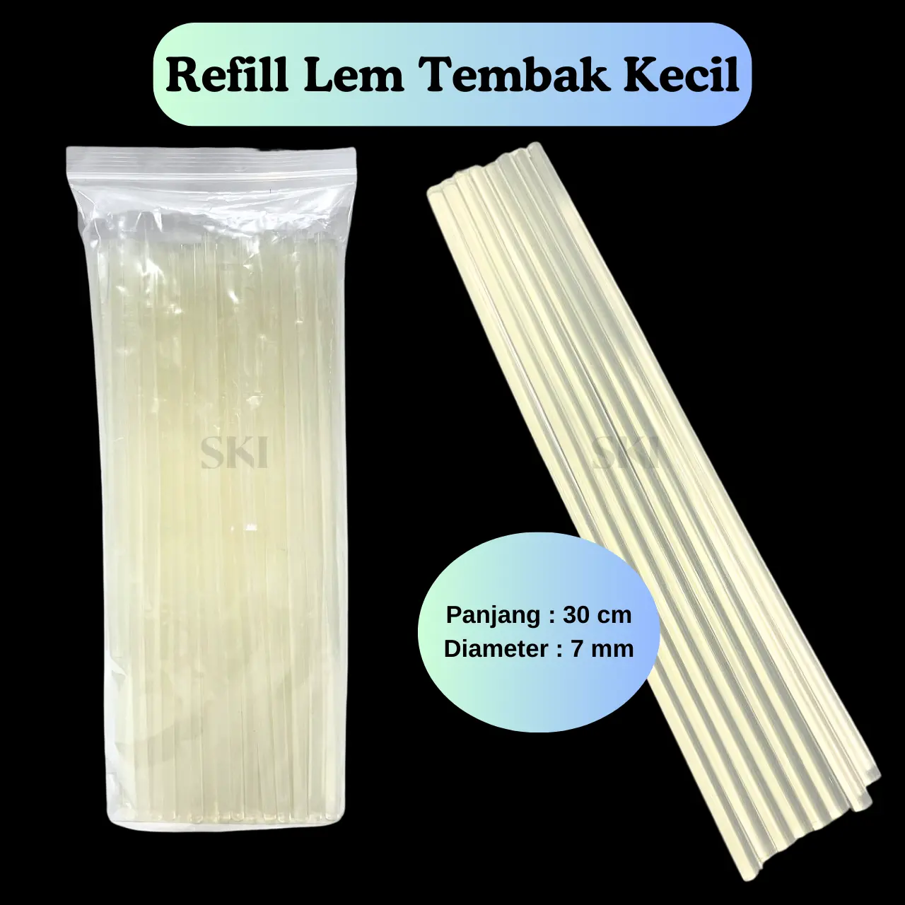 Isi Lem Tembak Glue Stick 30cm Refill Gun Sitcks Hot Melt / Lem Bakar