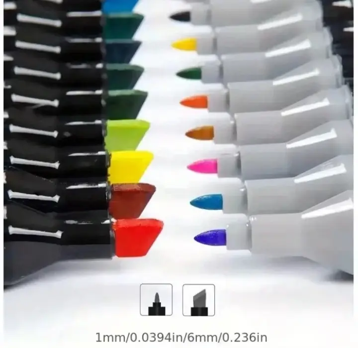SPIDOL SKETSA MARKER 80/120 WARNA / TOUCH SKETCH MARKER COPIC - 8120 PCS COLOR 2