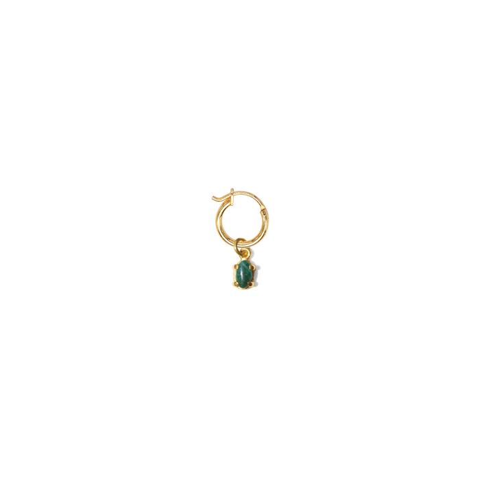 Gambar Jewel Rocks Jade Hoops One-side Earrings dari Jewel Rocks Kab. Badung Tokopedia