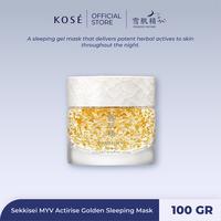 Gambar KOSE Sekkisei MYV Actirise Golden Sleeping Mask - 100gr dari Sekkisei by KOSE Kota Administrasi Jakarta Pusat 1 Tokopedia