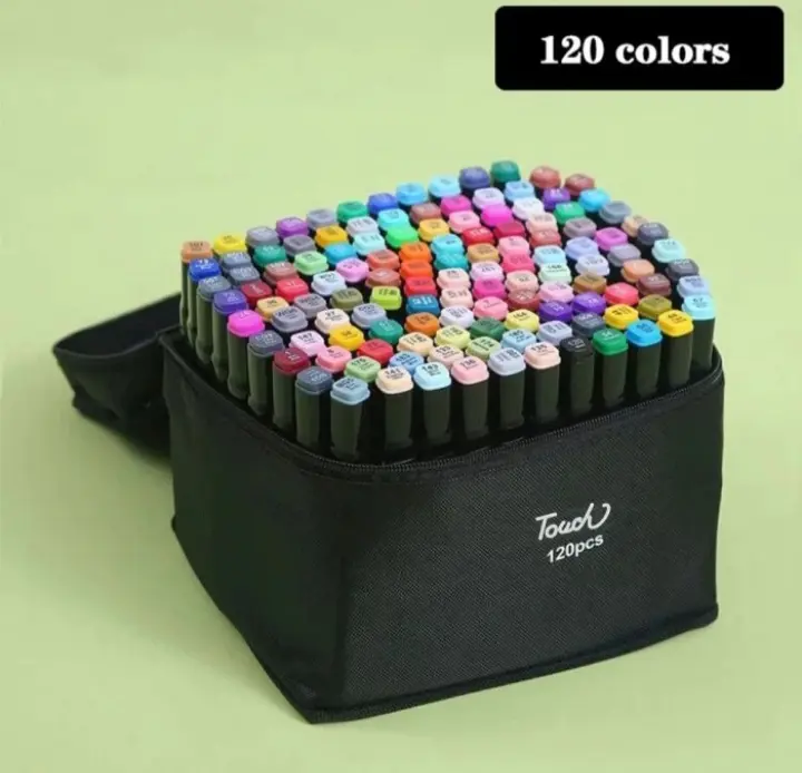 SPIDOL SKETSA MARKER 80/120 WARNA / TOUCH SKETCH MARKER COPIC - 8120 PCS COLOR 0