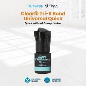 Kuraray Bonding Composite Clearfil TRI-S Bond Universal Quick Bottle 5ml Flash Dental