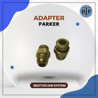 Gambar PARKER HOSE/FITTING 10 F5OX-S - CONNECTOR - SAE 5/8" X JIC 5/8" dari besttoflowsystem Kota Tangerang 4 Tokopedia