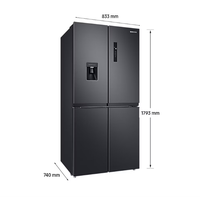 Gambar Kulkas SAMSUNG RF48A4010B4 Kulkas Multi Door With Twin Cooling 511 Liter RF48A4010B4/SE dari JURAGAN ELEKTRONIK JAKARTA Kota Administrasi Jakarta Barat 4 Tokopedia