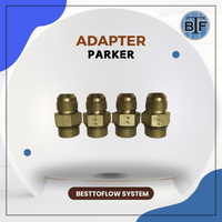 Gambar PARKER HOSE/FITTING 10 F5OX-S - CONNECTOR - SAE 5/8" X JIC 5/8" dari besttoflowsystem Kota Tangerang 2 Tokopedia