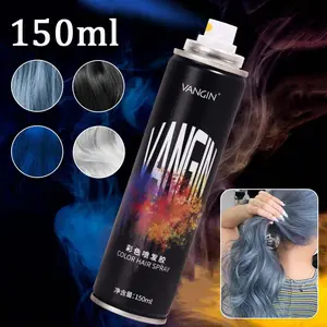 Cat Rambut Semprot Sementara Cat Semprot Rambut Non Permanen Hair Color Spray 150ml Semir Rambut