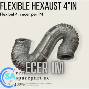 FLEXIBLE DUCT AC HEXOS ASAP 4" @METERAN