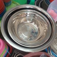 Gambar baskom stainless 22cm.24cm.30cm. dari Toko Yoppie Kab. Bogor 4 Tokopedia