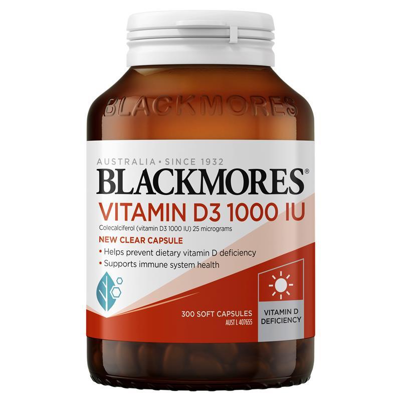 Vitamin D3 1000IU Blackmores Australia Asli Blackmores D3 1000IU