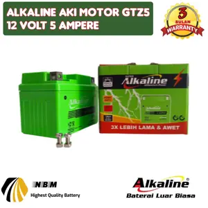 Aki Motor Honda BEAT FI ESP Karbu Street /vario 110/supra x125/honda blade/CS 1/New mega pro/Yamaha Mio M3 /G /GT/ J /Soul/ Xeon/X ride/Byson/New Vixion/Fino/Spin Alkaline GTZ5 Aki Kering