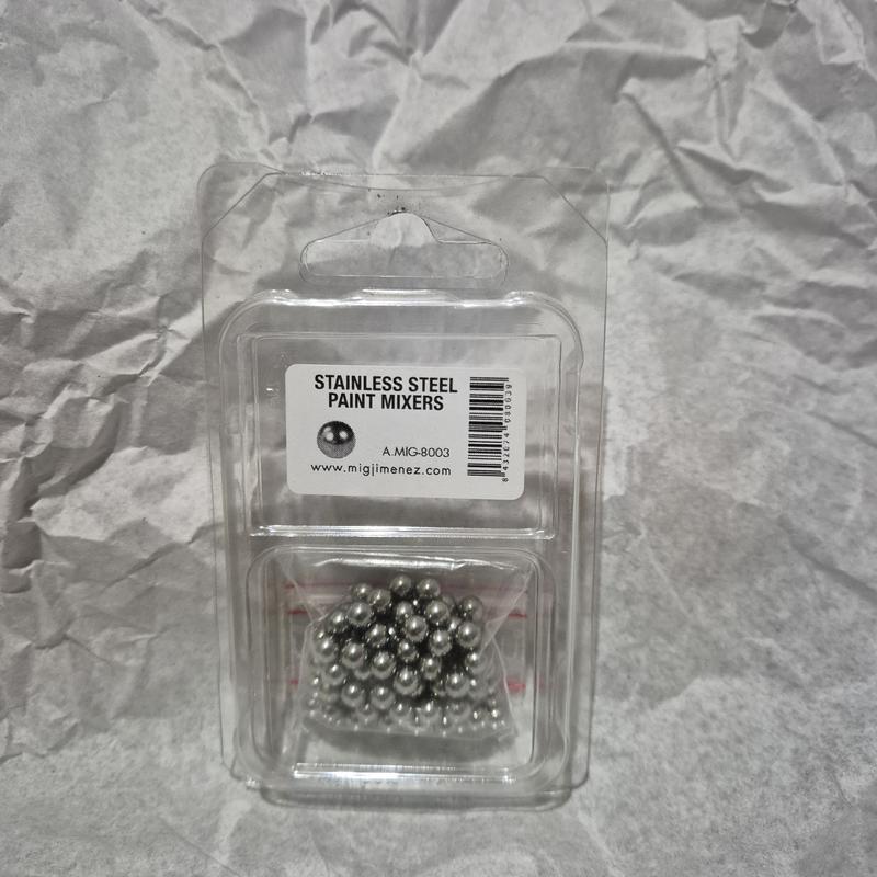 AMIG8003 : STAINLESS STEEL PAINT MIXERS - Ammo Mig 1