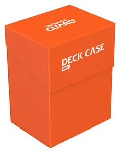 Orange Ultimate Guard 80+ Deck Case Card Holder